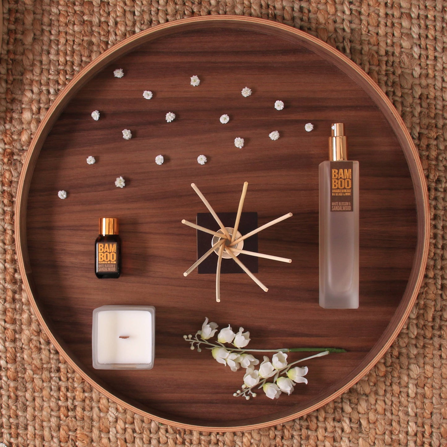 White Blossom & Sandalwood - Room Spray - 3.5oz