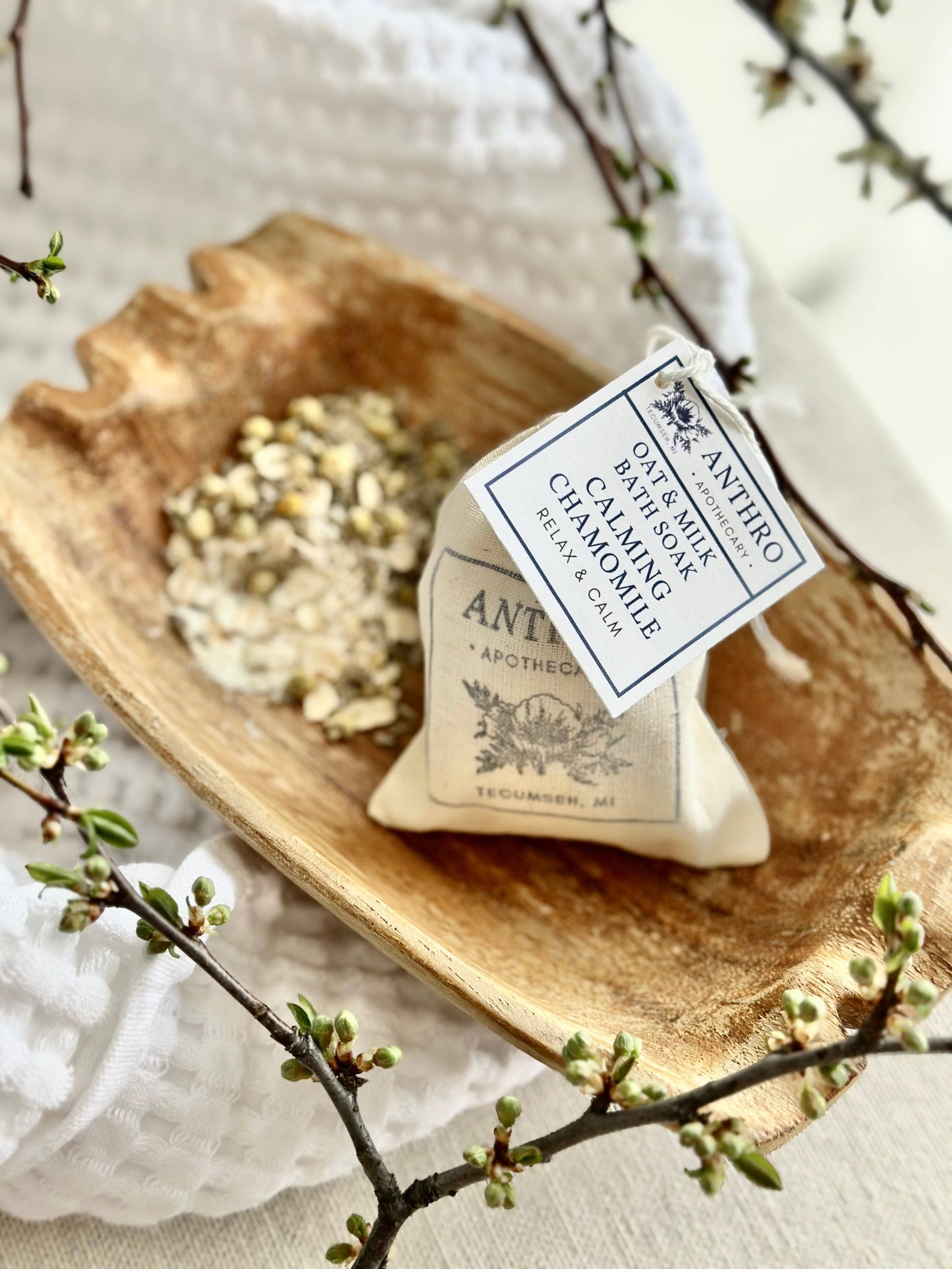 Epsom Salt Bath Sachet: Relaxing Lavender