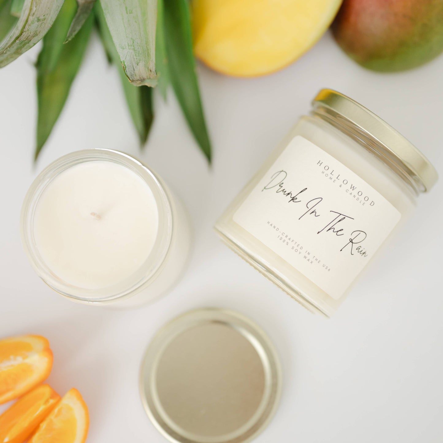 DRUNK IN THE RAIN | SUMMER | 8 OZ CANDLE: 8 OZ