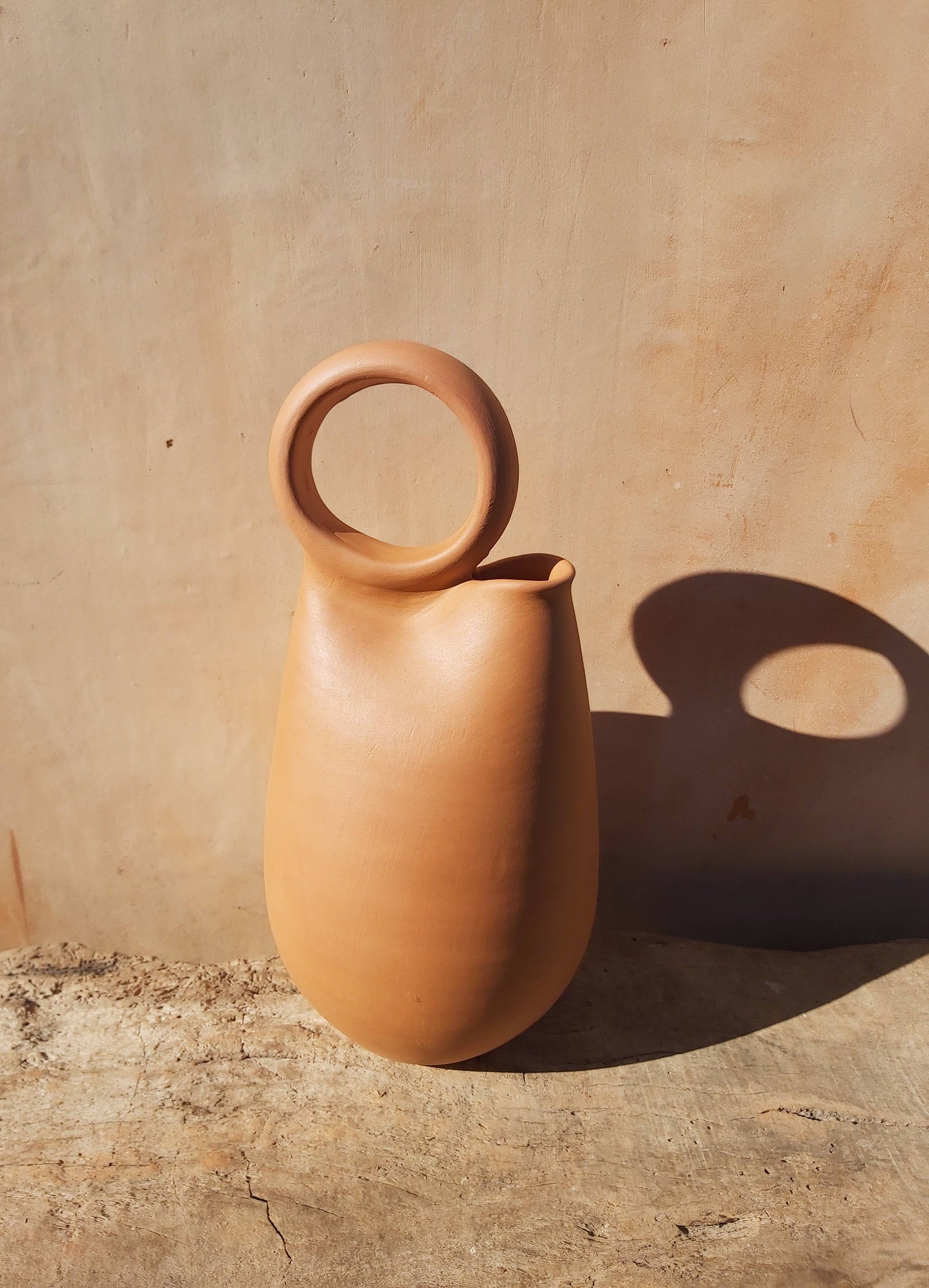 Traditional hoop vase.: L