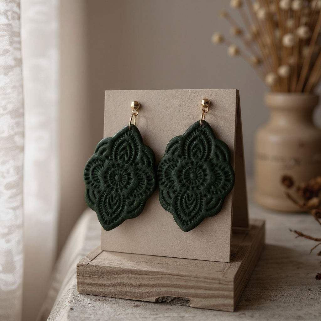 The Alhambra Drop Earrings – Grove · Autumn Collection