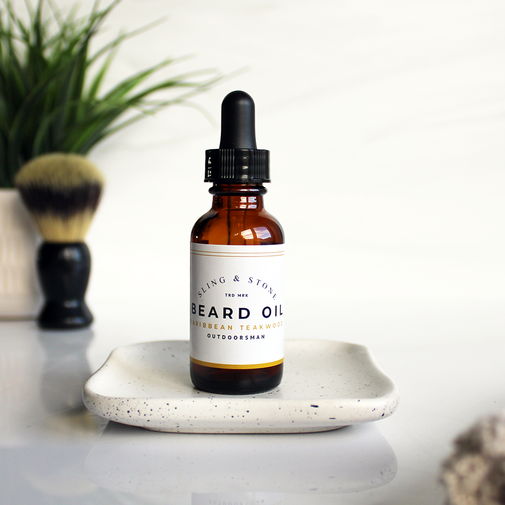 Beard Oil Caribbean Teakwood