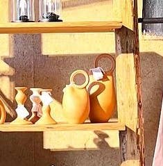 Traditional hoop vase.: L