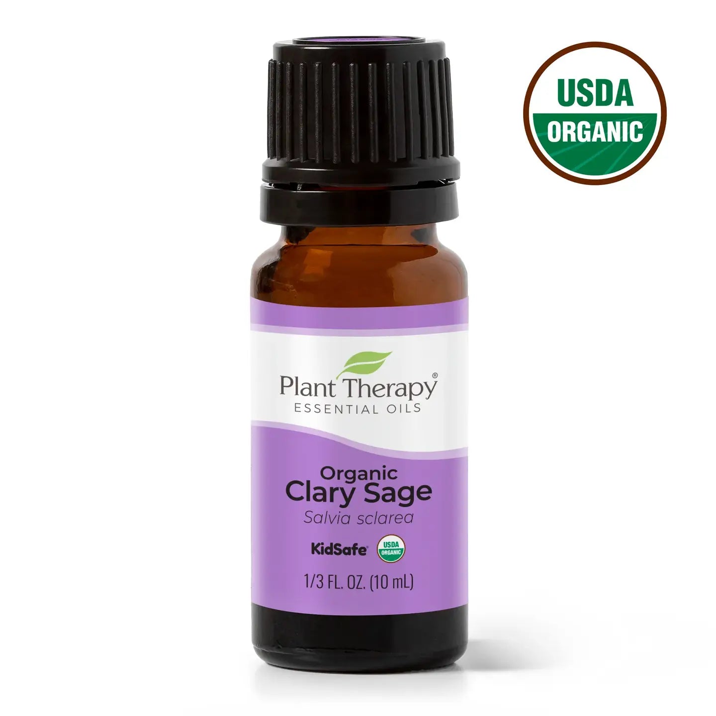 USDA organic clary sage essential oil 10 ml