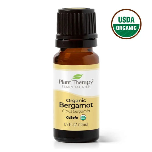 USDA organic bergamot essential oil 10ml
