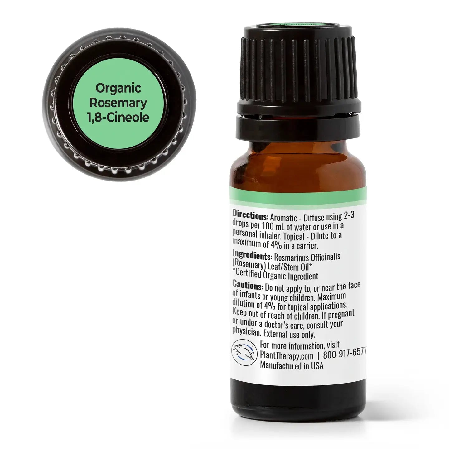 USDA organic rosemary essential oil 10ml