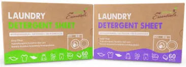 Natural Essentials laundry detergent sheets