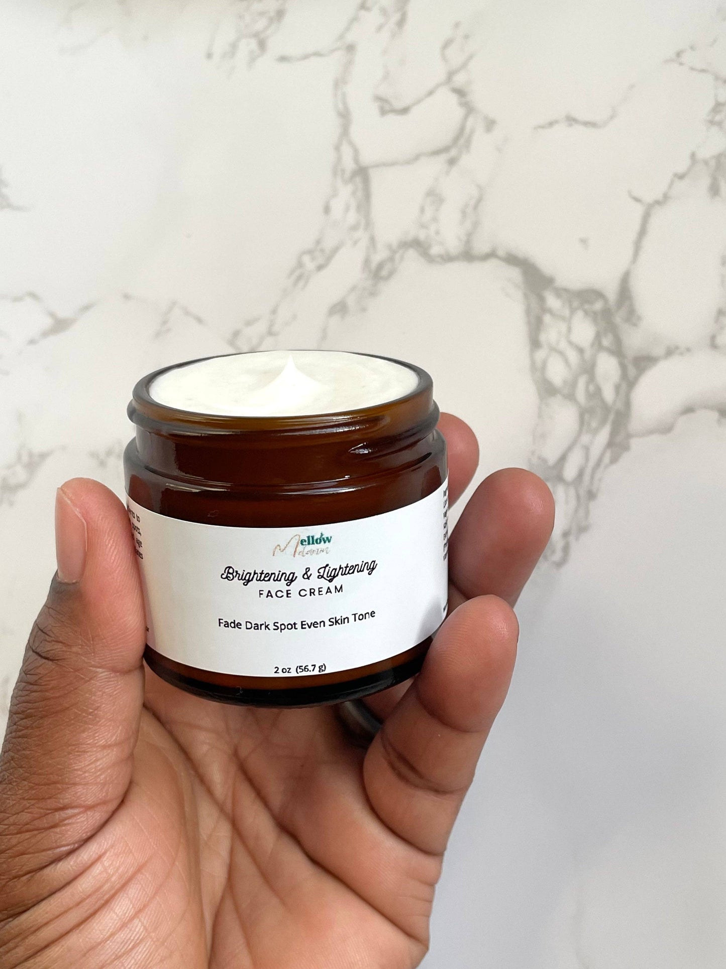 Natural Brightening Face Cream: Yes Label