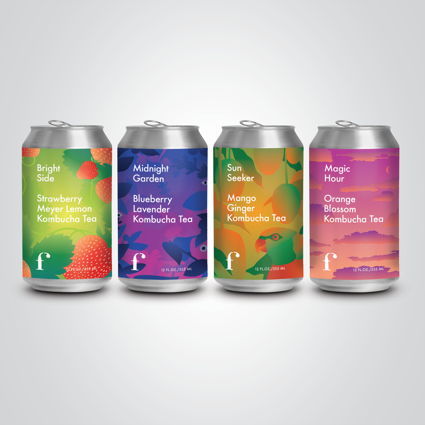 Mixed-Flavor Case -  6 cans of each of our four core flavors