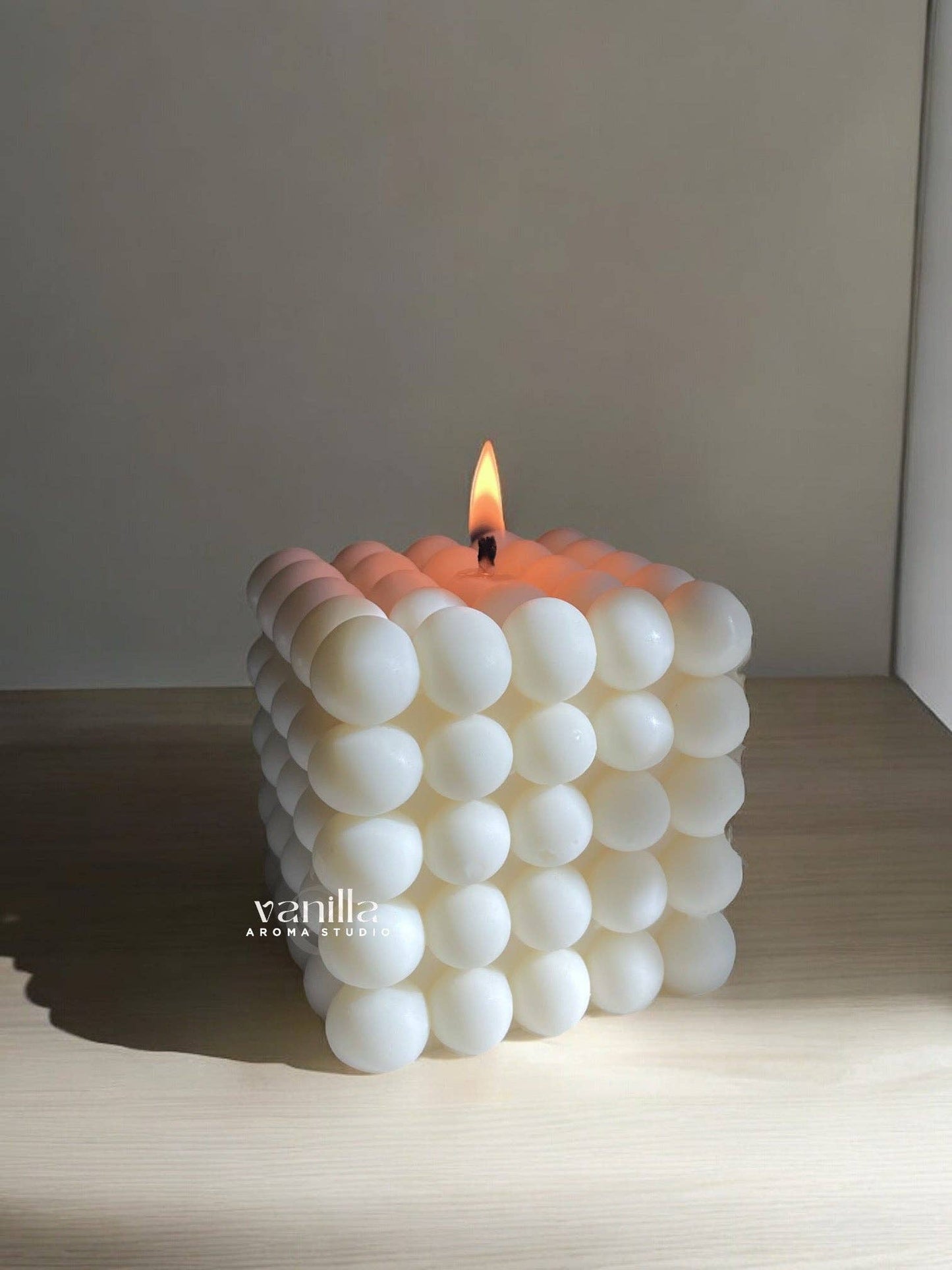 Big Bubble Candle: Woody