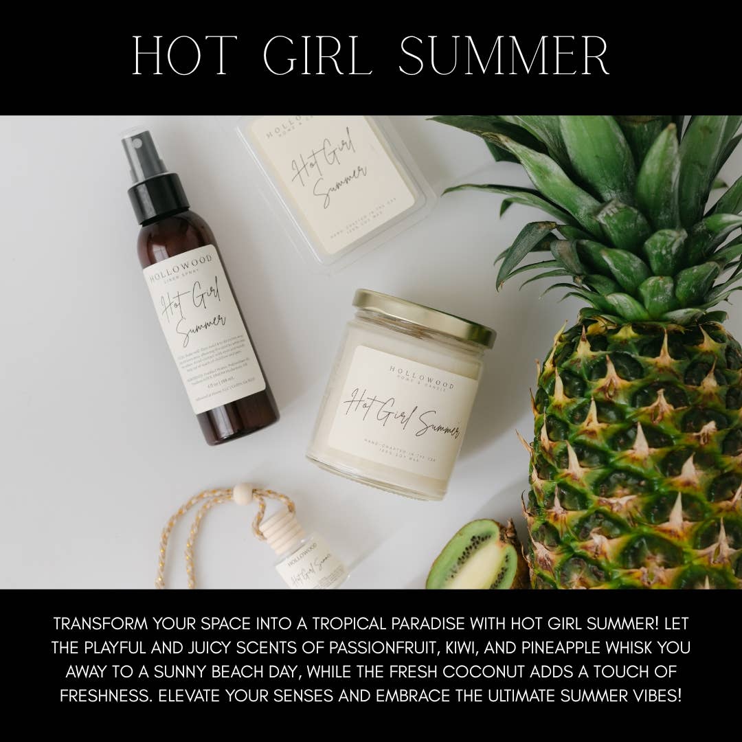 HOT GIRL SUMMER | SUMMER | 8 OZ CANDLE: 8 OZ