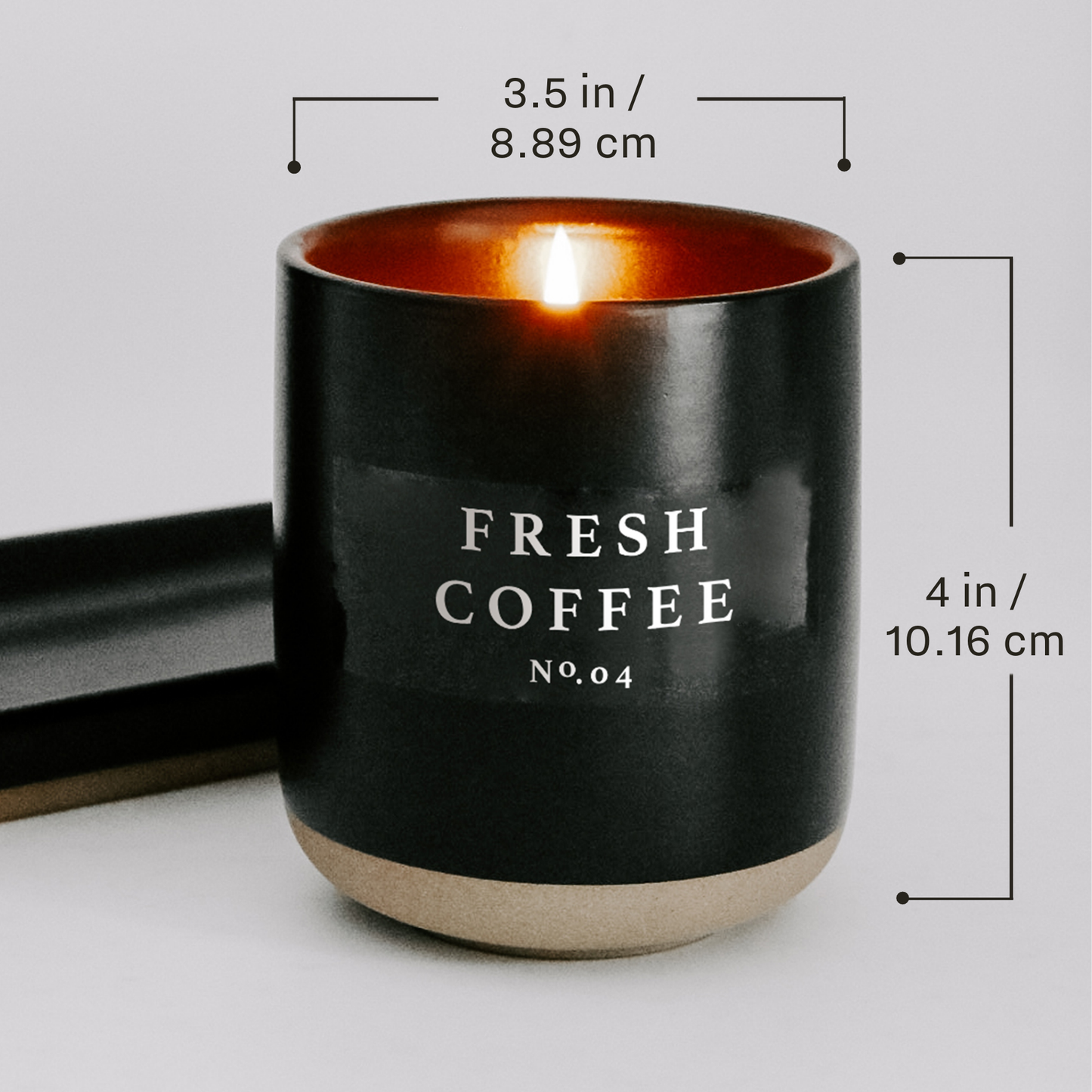 Fresh Coffee 12 oz Soy Candle - Home Decor & Gifts