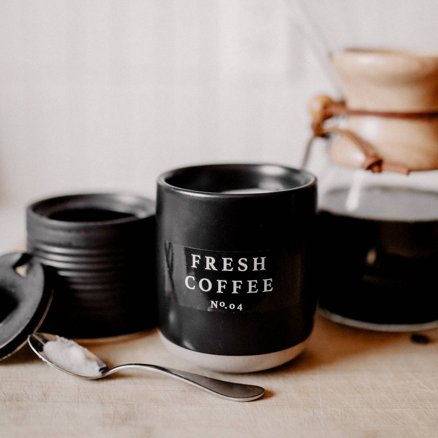 Fresh Coffee 12 oz Soy Candle - Home Decor & Gifts