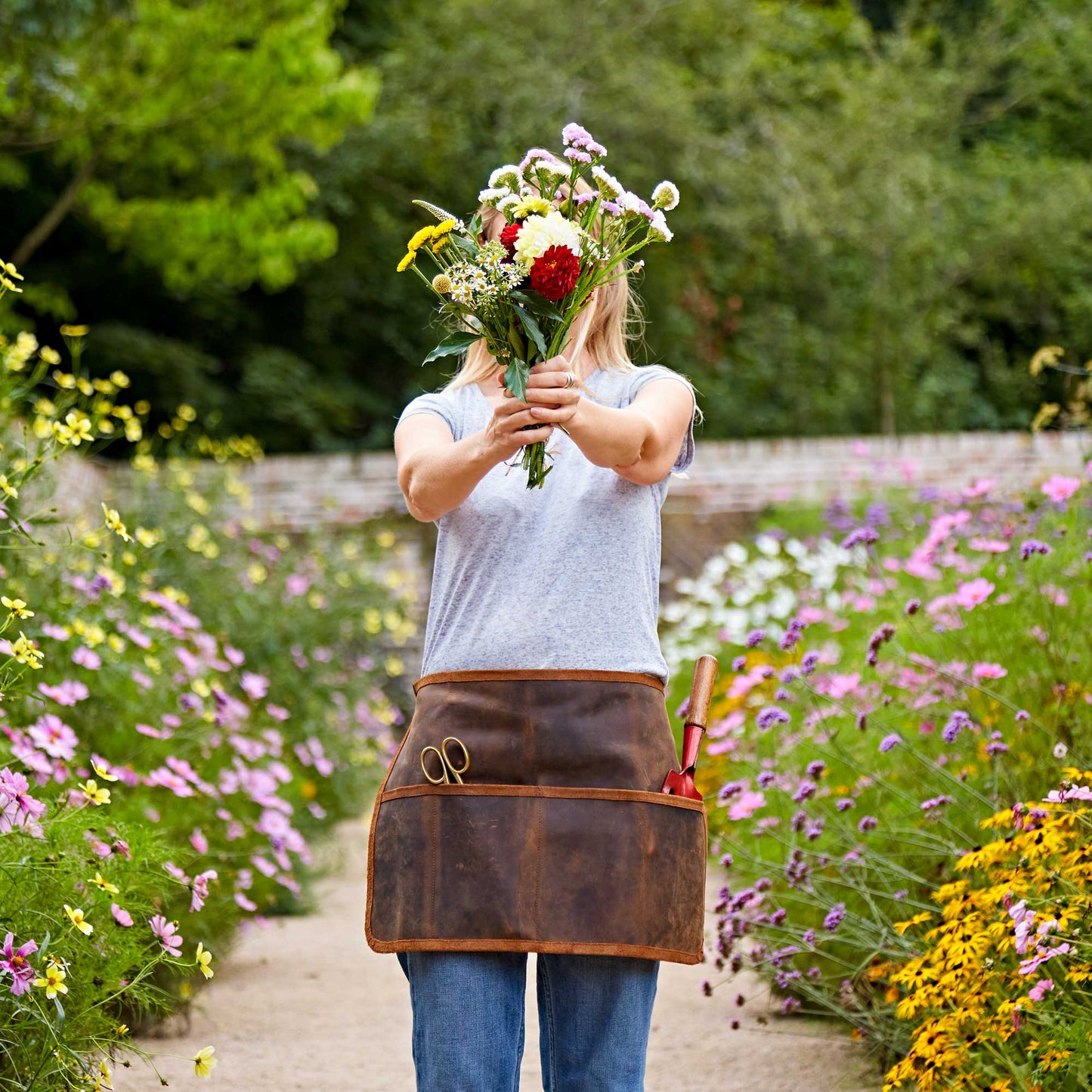 Buffalo Leather Gardening or Tool Belt