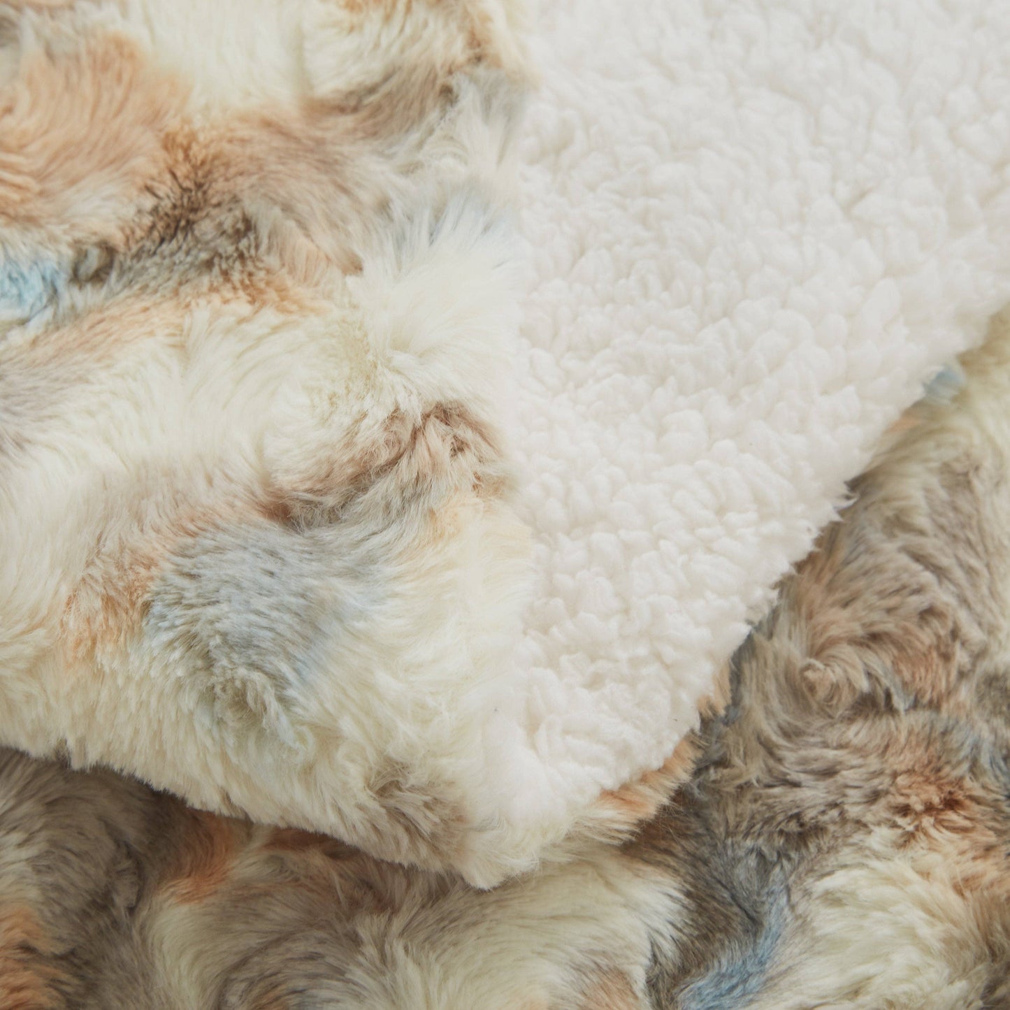 Tache Luxurious Russian Lynx Faux Fur Throw Blanket (DY12): 50 x 60