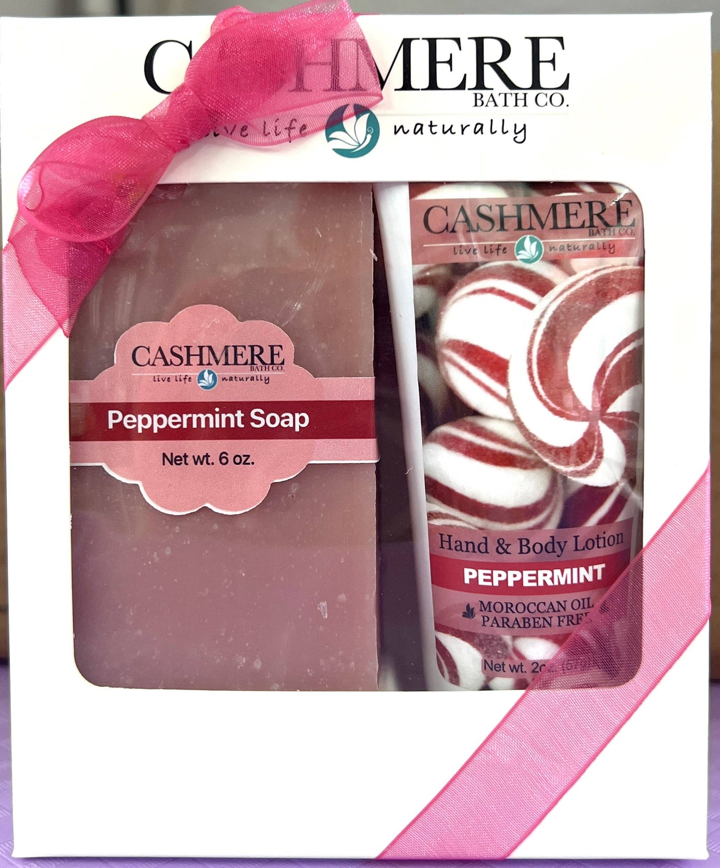 Gift Set Soap Lotion - Cashmere Bath Co: Almond Blossom