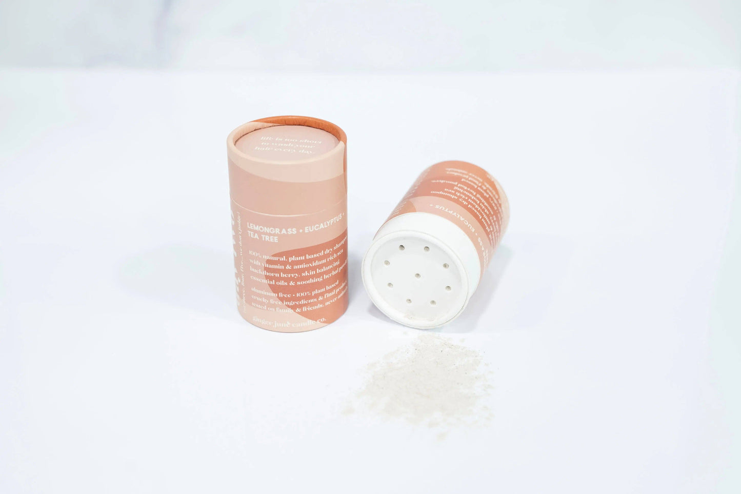 Day two • 100% natural dry shampoo: LEMONGRASS EUCALYPTUS