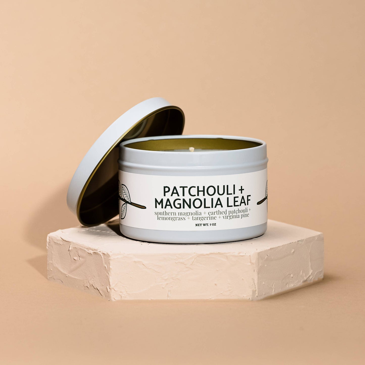 Quick Order: Matte White Candle Tins: Winterberry + Evergreen