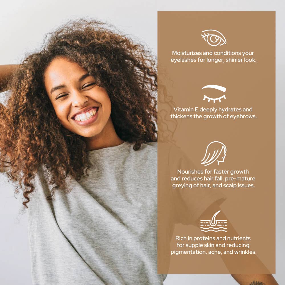 Castor Oil | Organic | Hair & Eyebrow Strengthen & Nourish