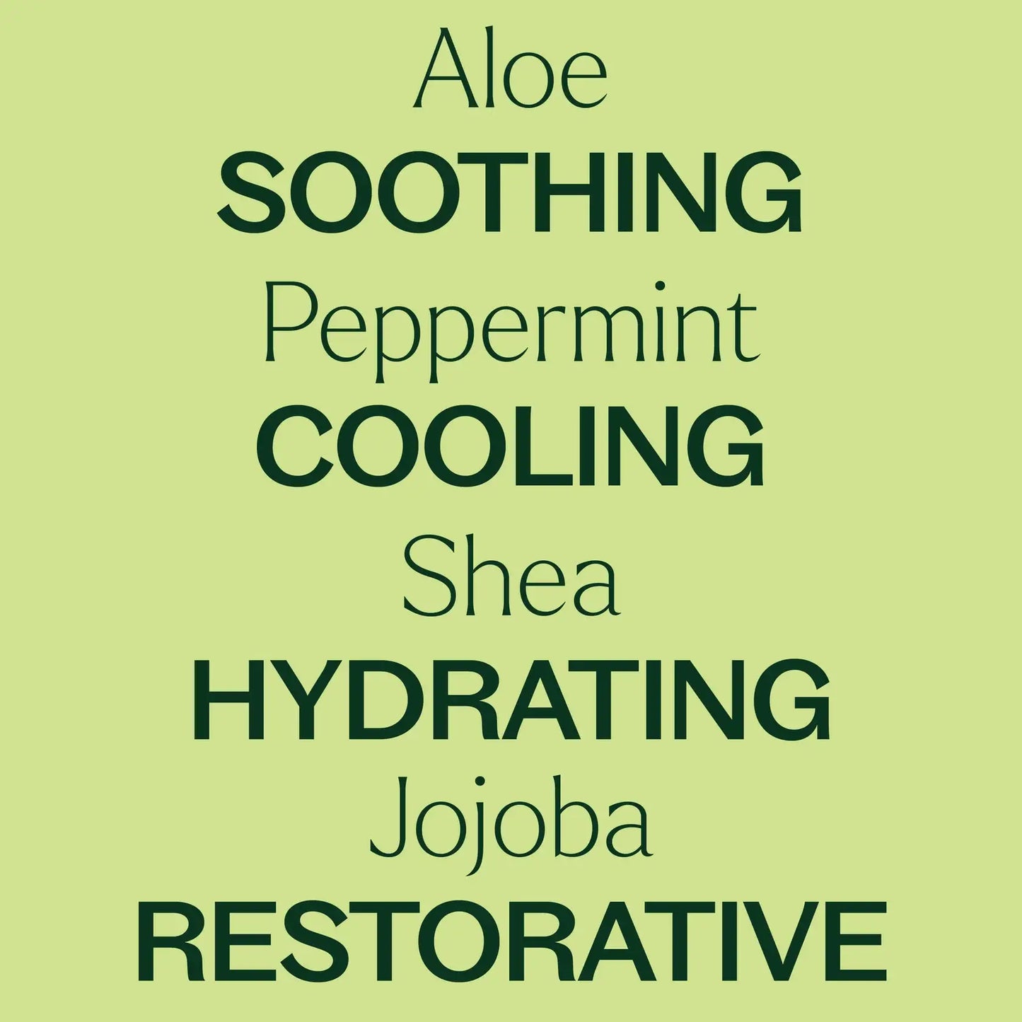 Peppermint Body Lotion with Aloe and Shea 8oz