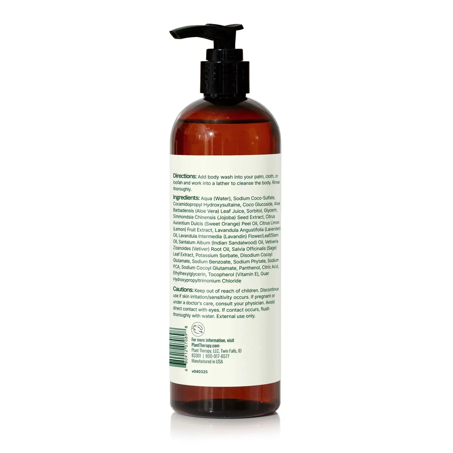 Lavender Sandalwood Body Wash16 oz