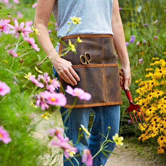 Buffalo Leather Gardening or Tool Belt