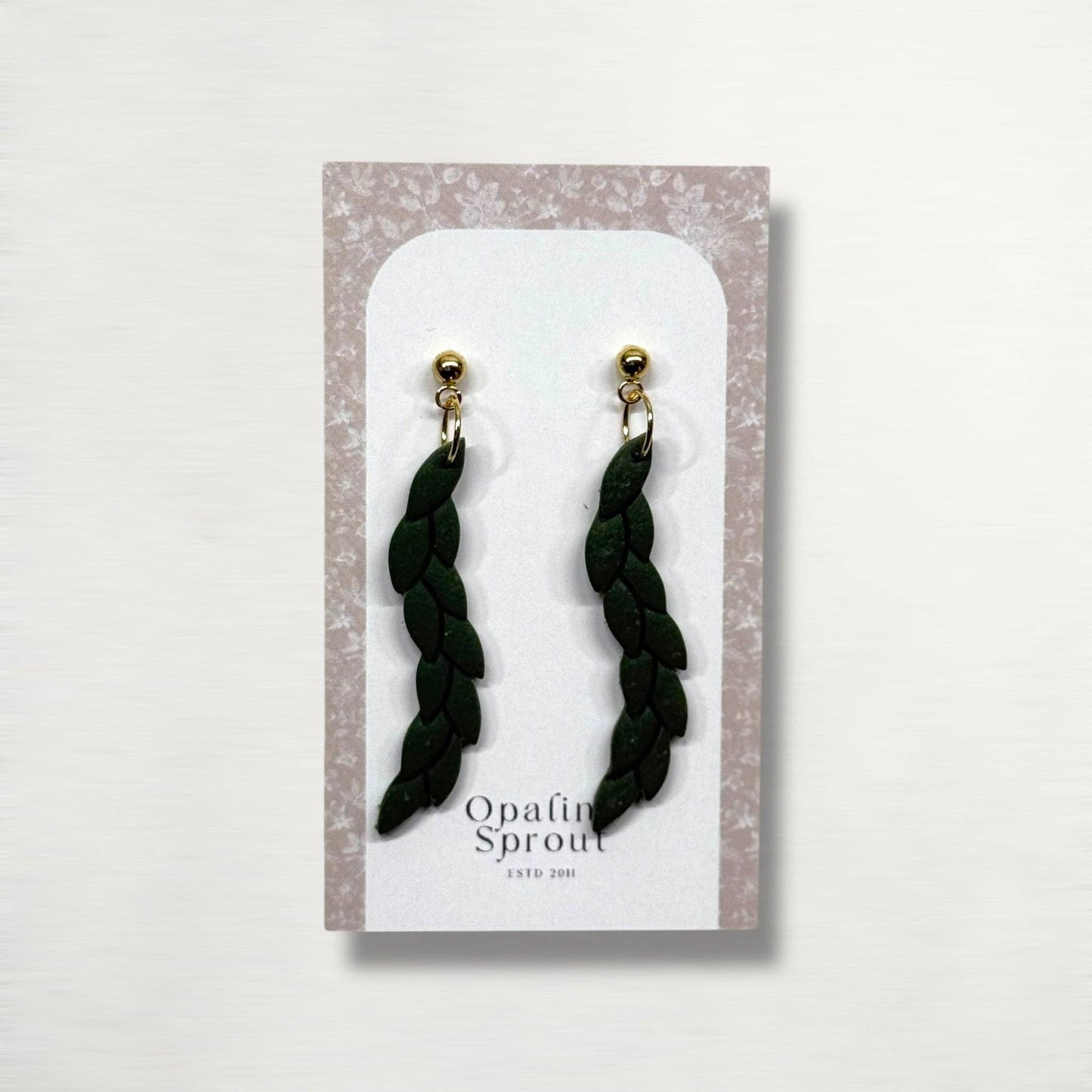 The Leaf Branch Drop Earrings – Grove · Garden Collection