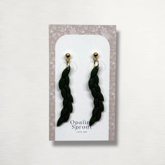 The Leaf Branch Drop Earrings – Grove · Garden Collection