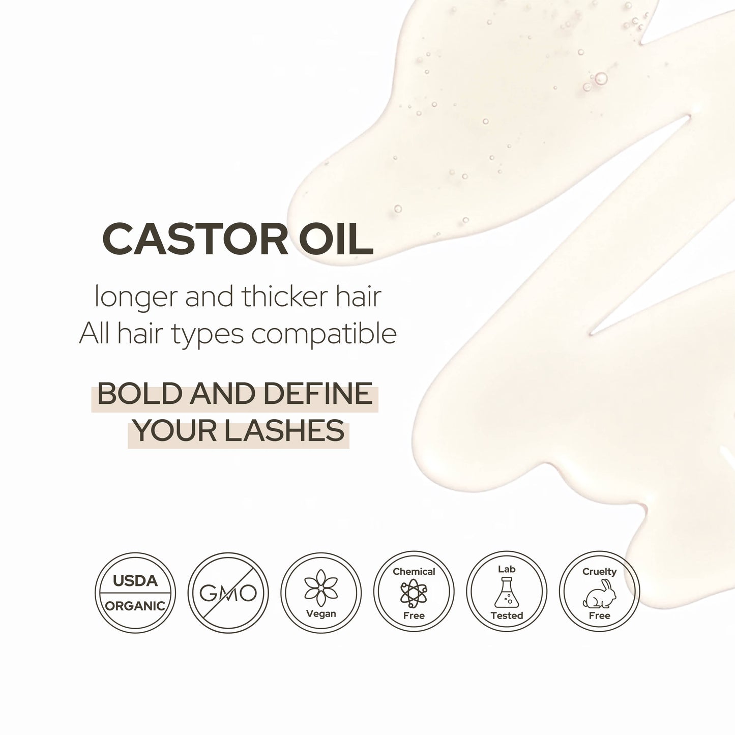 Castor Oil | Organic | Hair & Eyebrow Strengthen & Nourish
