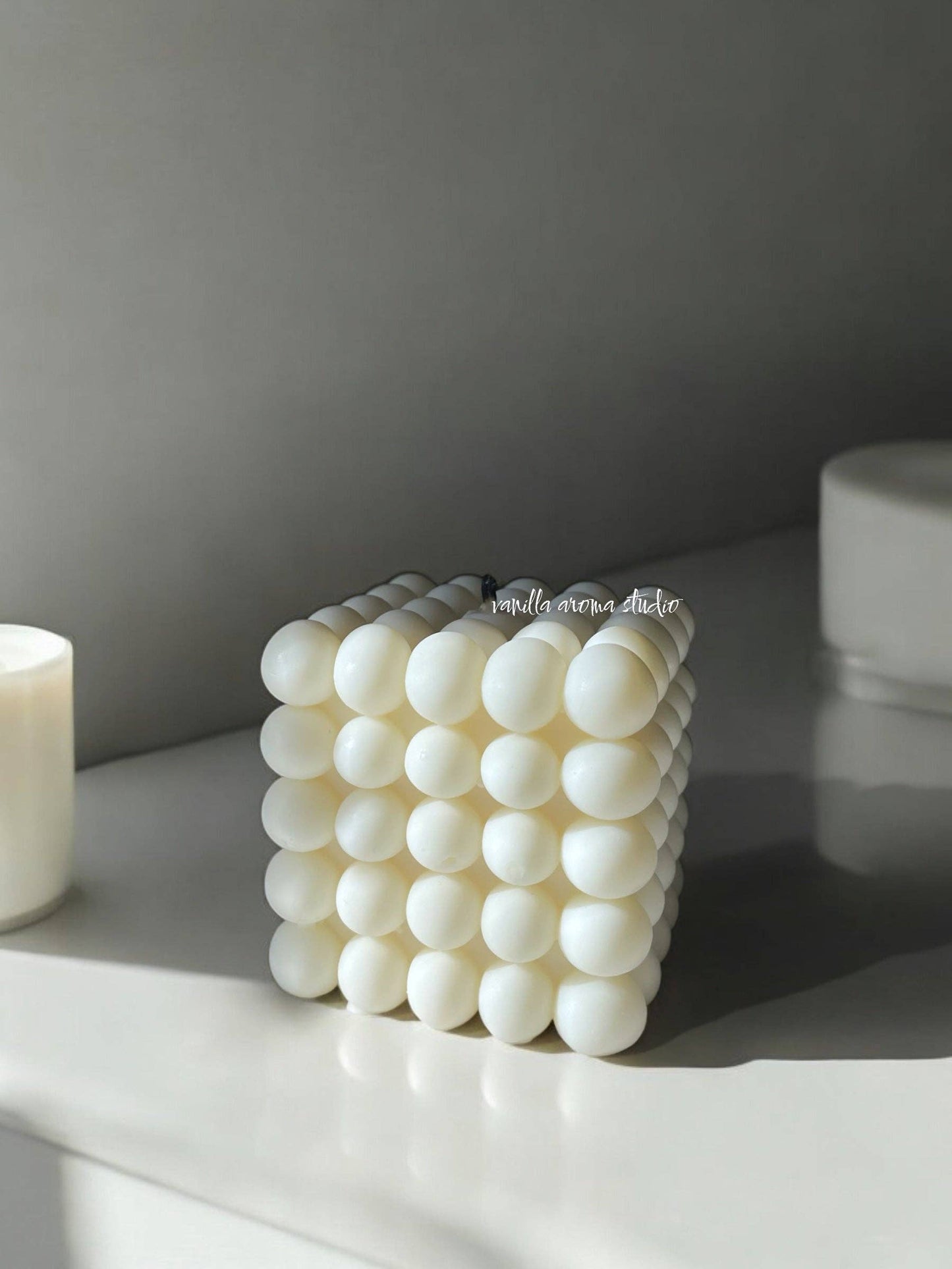 Big Bubble Candle: Woody
