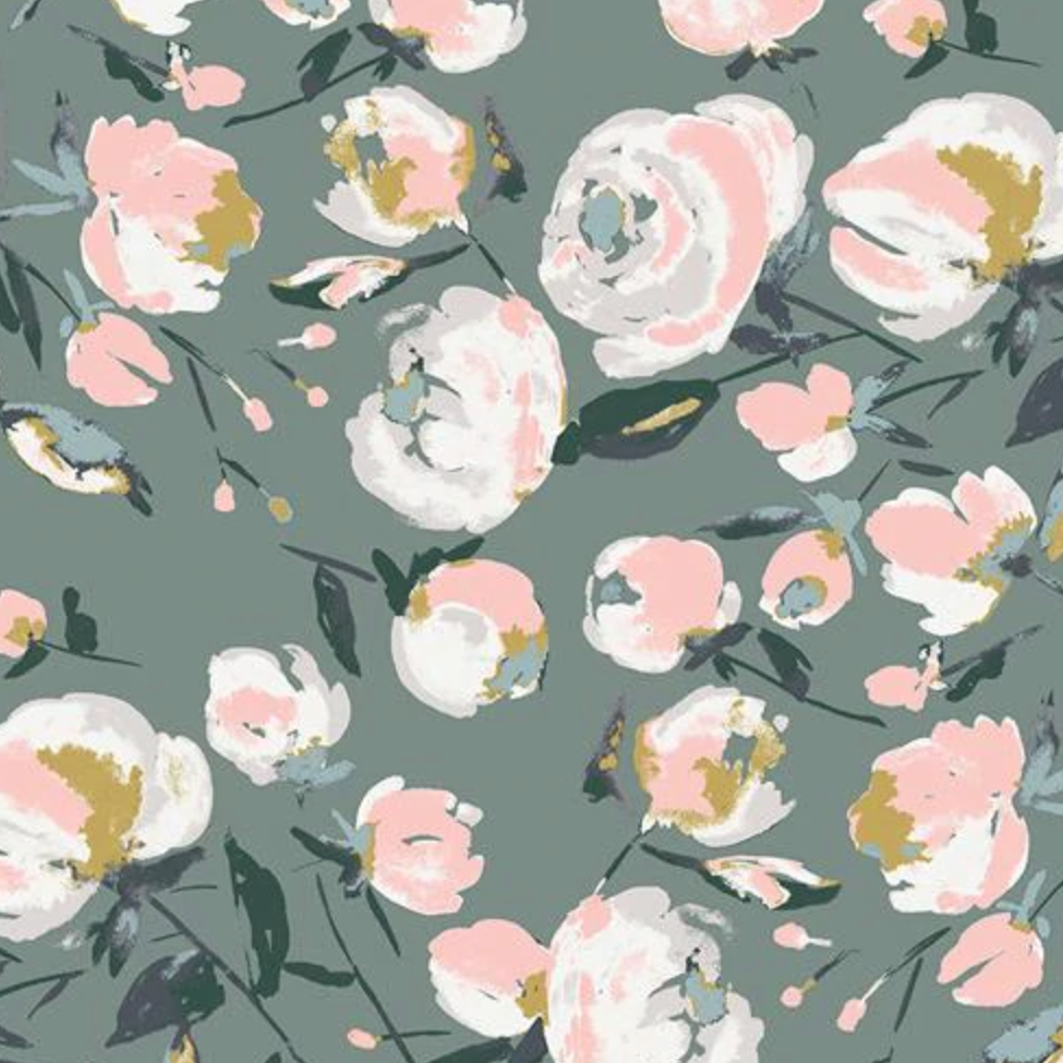 Snack Bag: Cotton Prints: Fuchsia Felines
