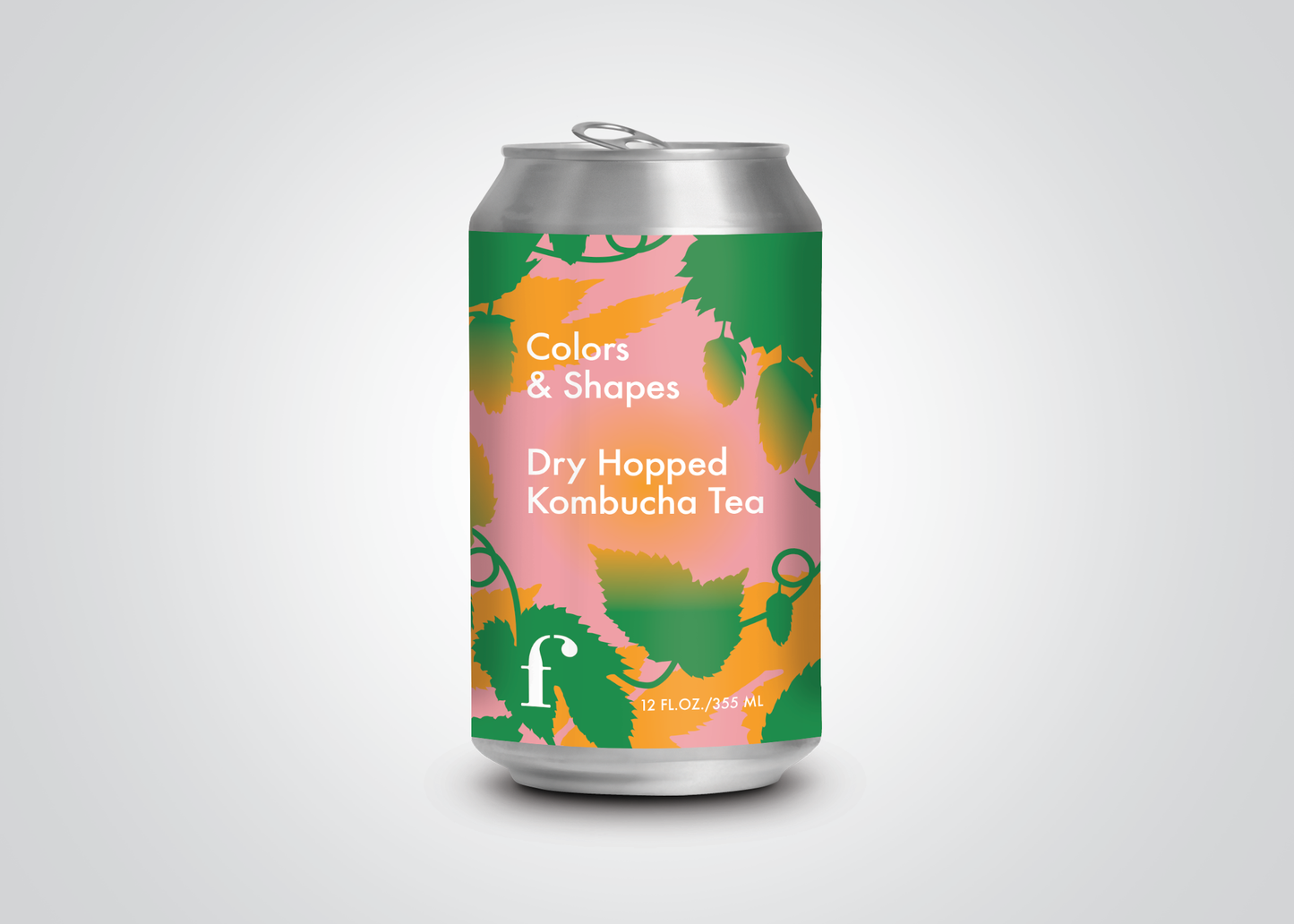 "Colors & Shapes" Dry Hopped Kombucha - 12-pack