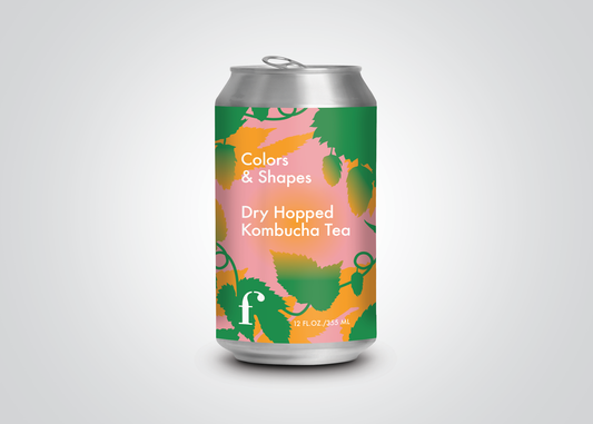 "Colors & Shapes" Dry Hopped Kombucha - 12-pack
