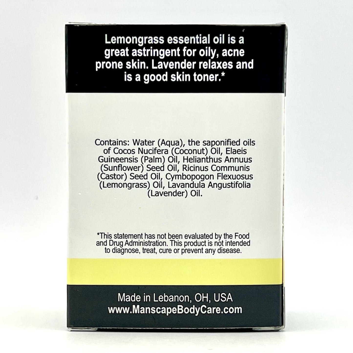 Handmade Soap Gift Boxed - MANSCAPE: MANSCAPE Bay Rum