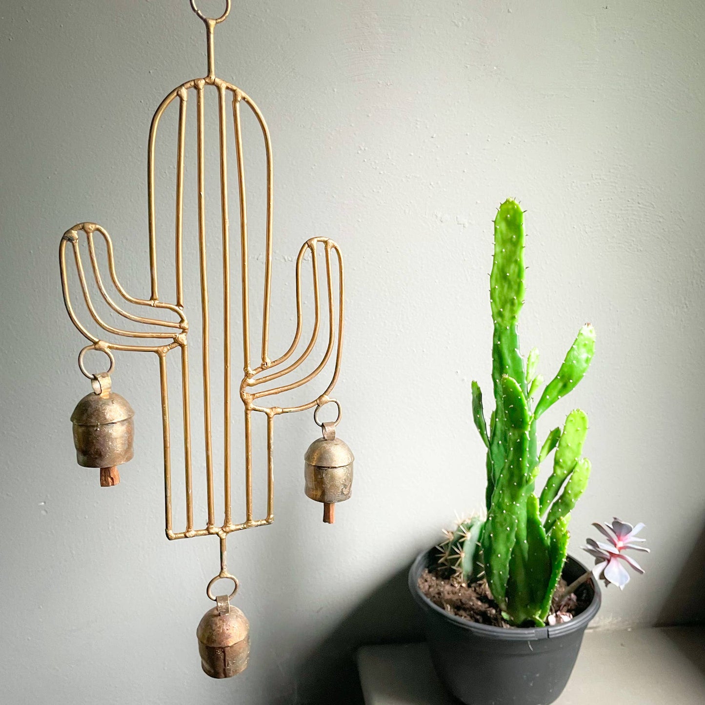 Golden Cactus Chime