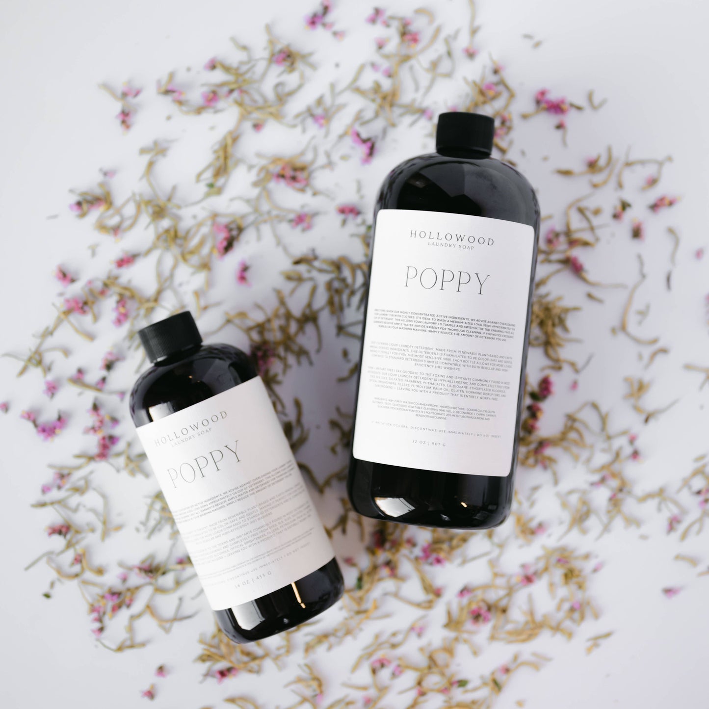 Poppy Luxury liquid laundry Detergent: 32 OUNCE