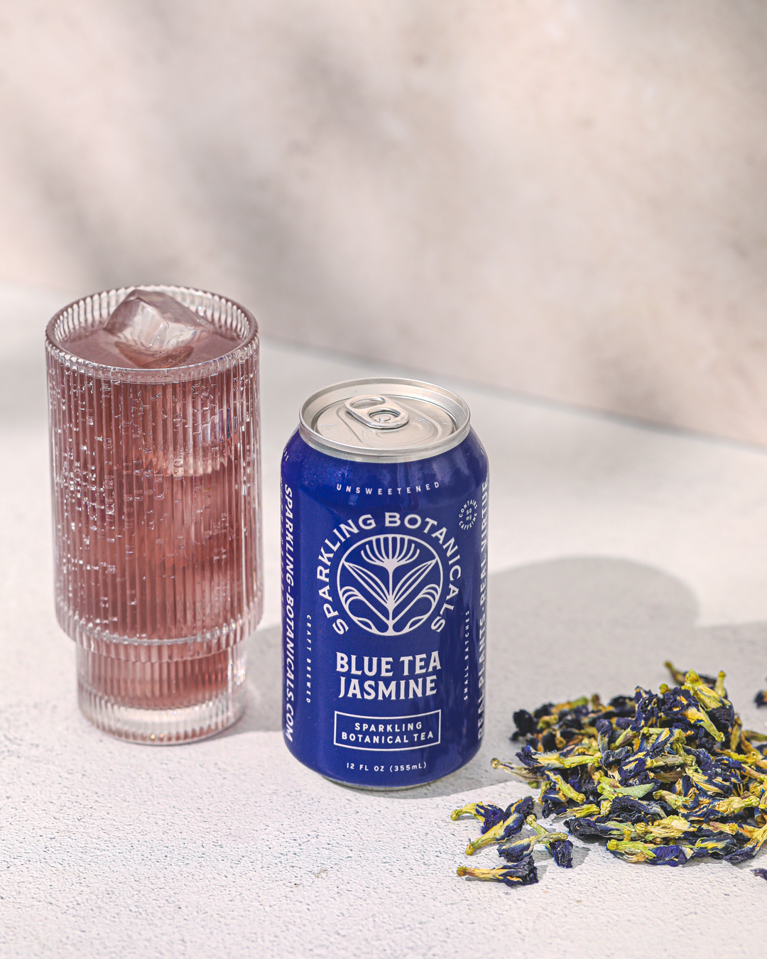 Blue Tea Jasmine Sparkling Botanicals by Rishi Tea