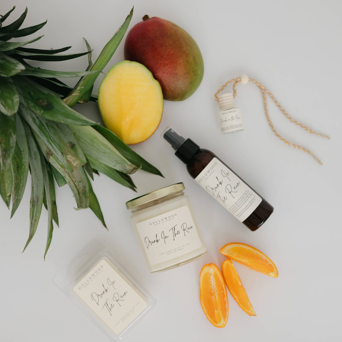 DRUNK IN THE RAIN | SUMMER | 8 OZ CANDLE: 8 OZ