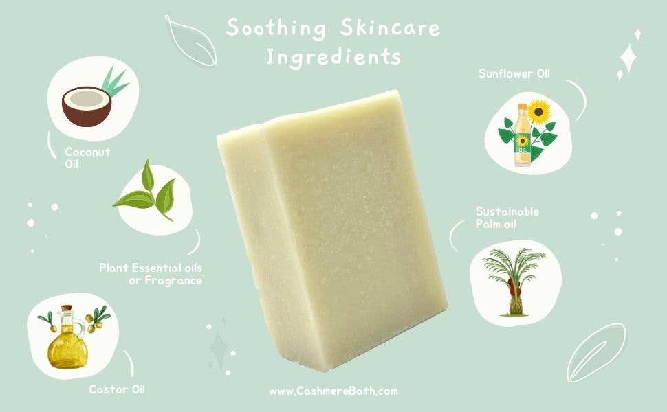 Gift Boxed Handmade Soap - Cashmere Bath Co: Almond Blossom