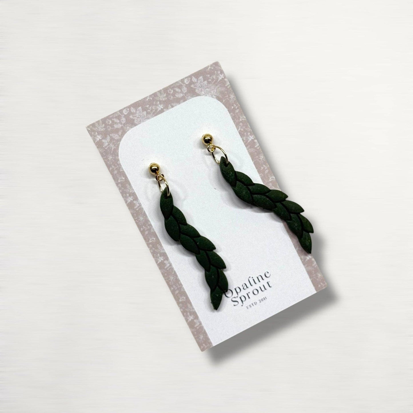 The Leaf Branch Drop Earrings – Grove · Garden Collection