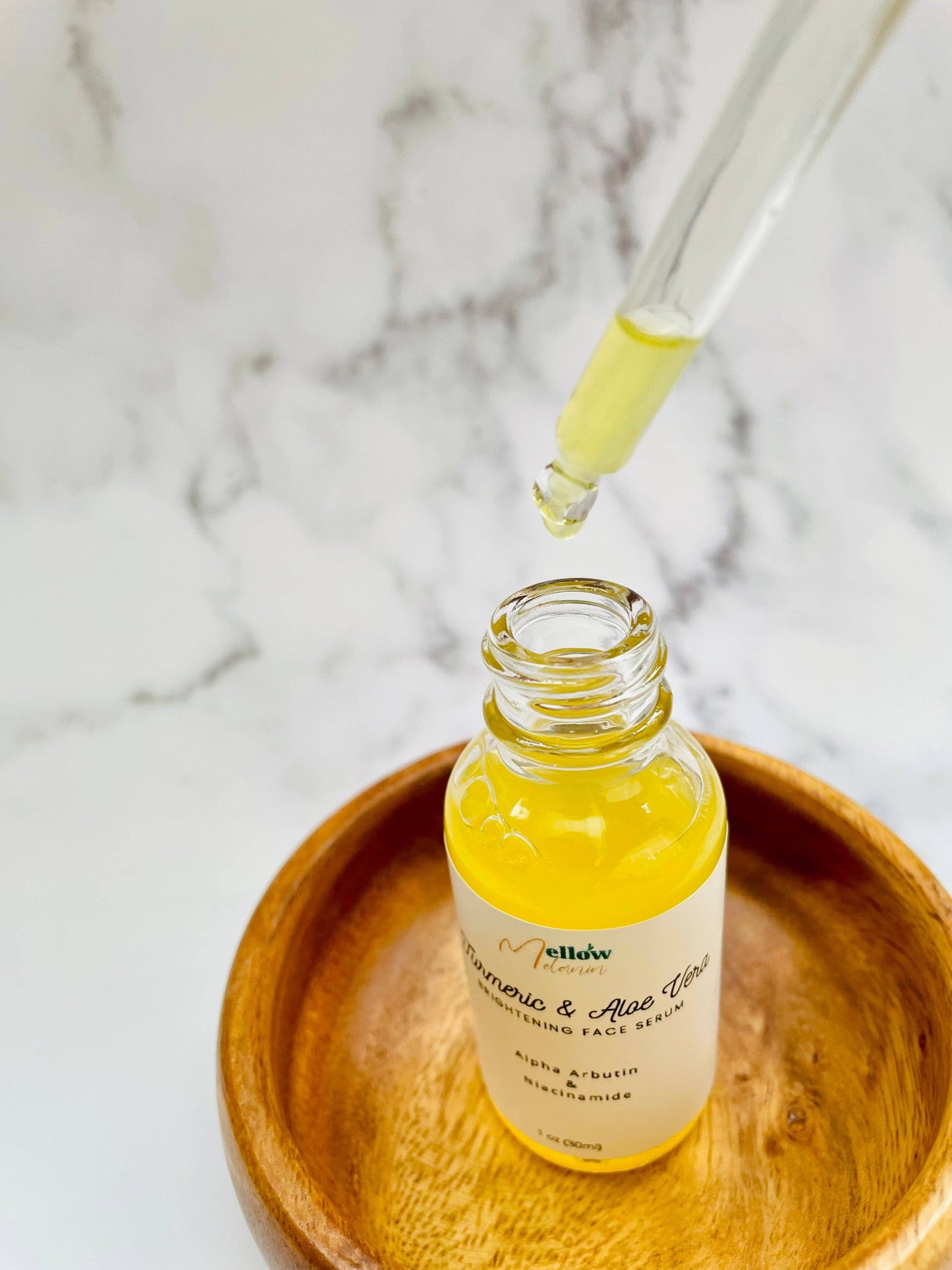 Turmeric and Aloe Vera Face Serum: Yes Label