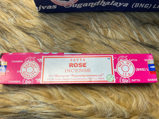 Rose incense sticks