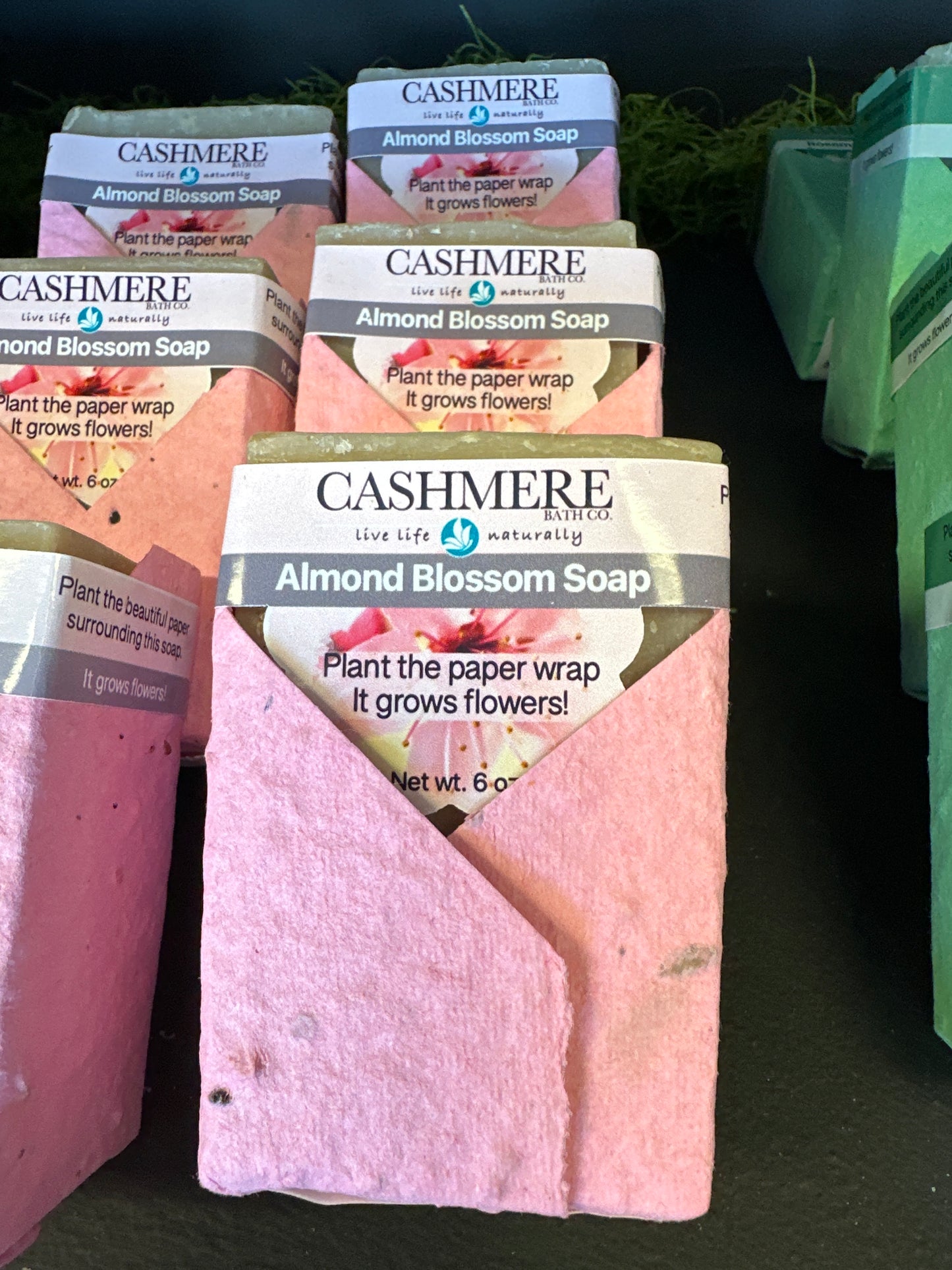 Handmade bar soap Almond Blossom