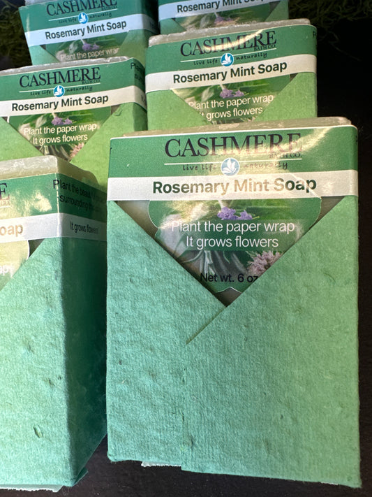 Handmade bar soap Rosemary Mint