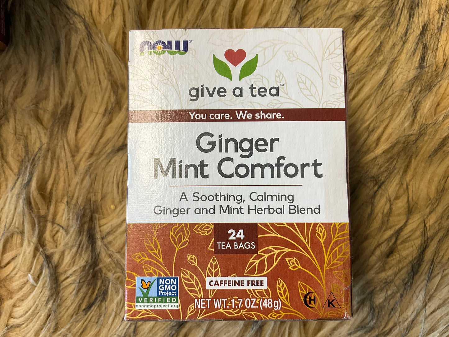 Ginger Mint Comfort tea