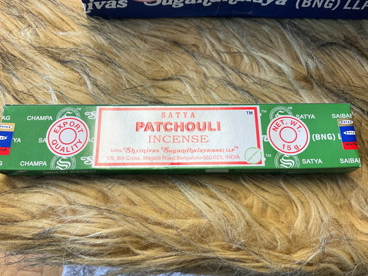 Patchouli incense sticks