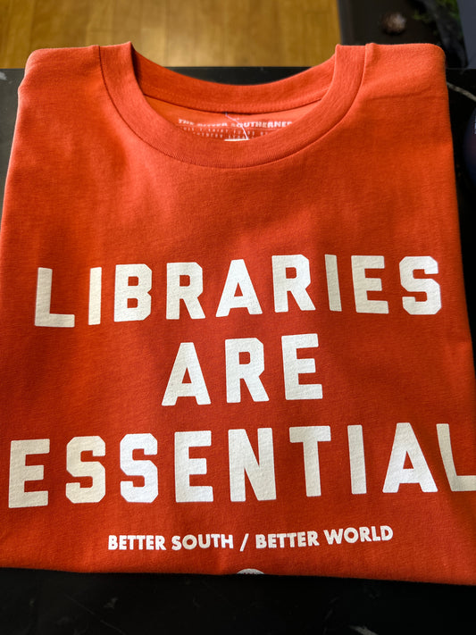 Bitter Southerner Libraries are Essential tee XL