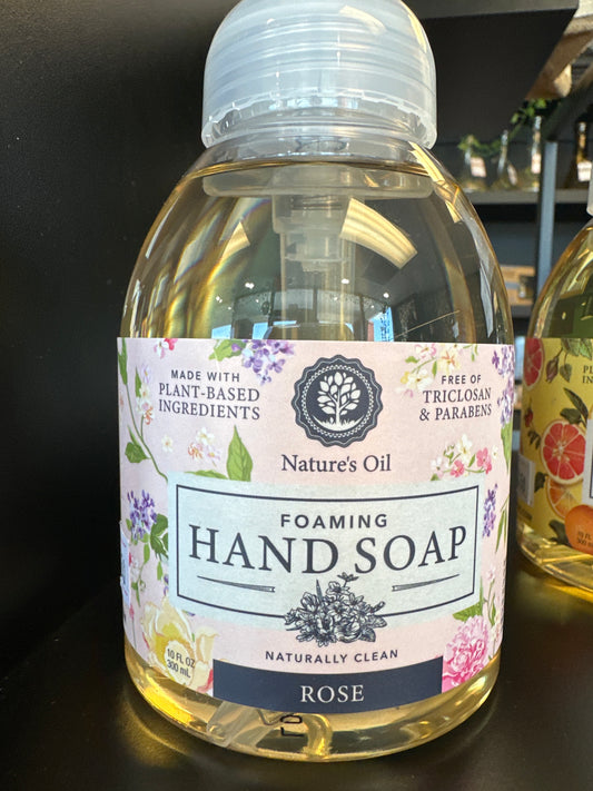 Plant-based foaming hand soap Rose