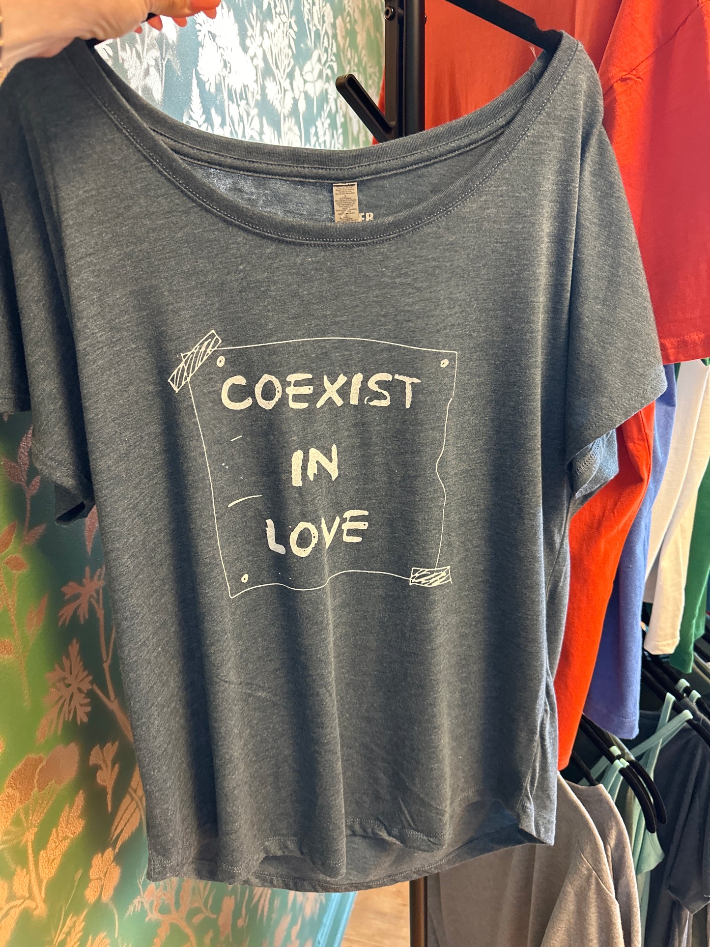 Super Love Tees Coexist in Love tee MD