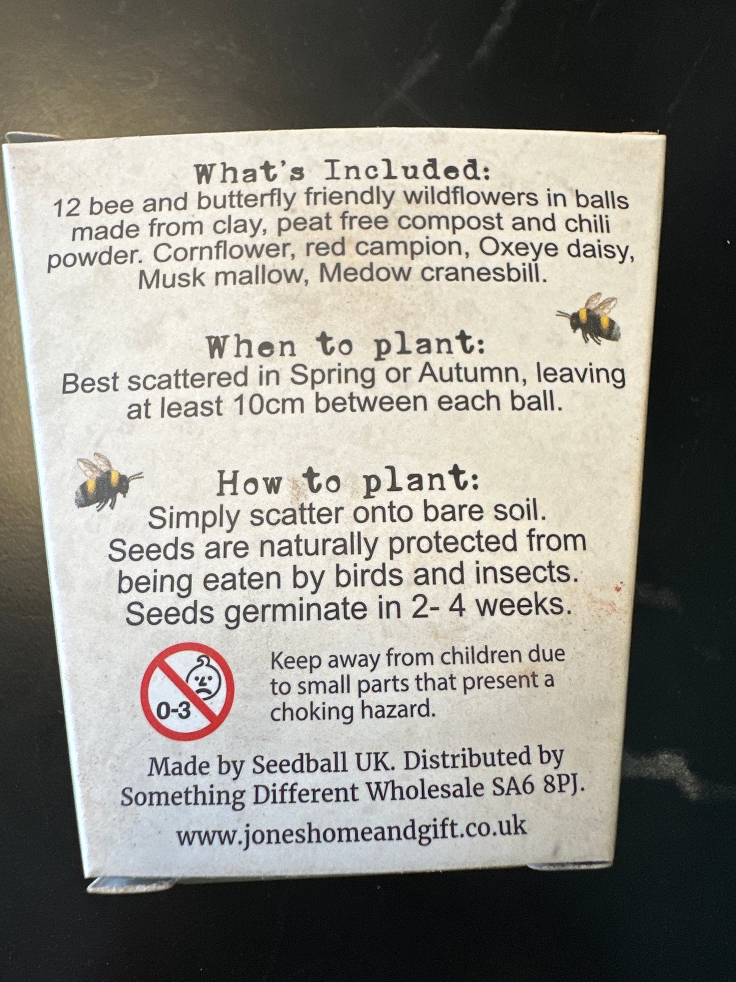 Wildflower Seed Ball mix